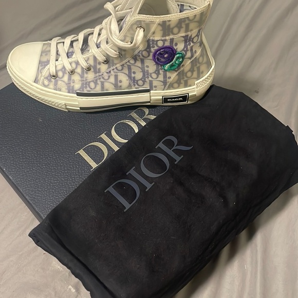 Dior b23 high top sneaker - Picture 1 of 6